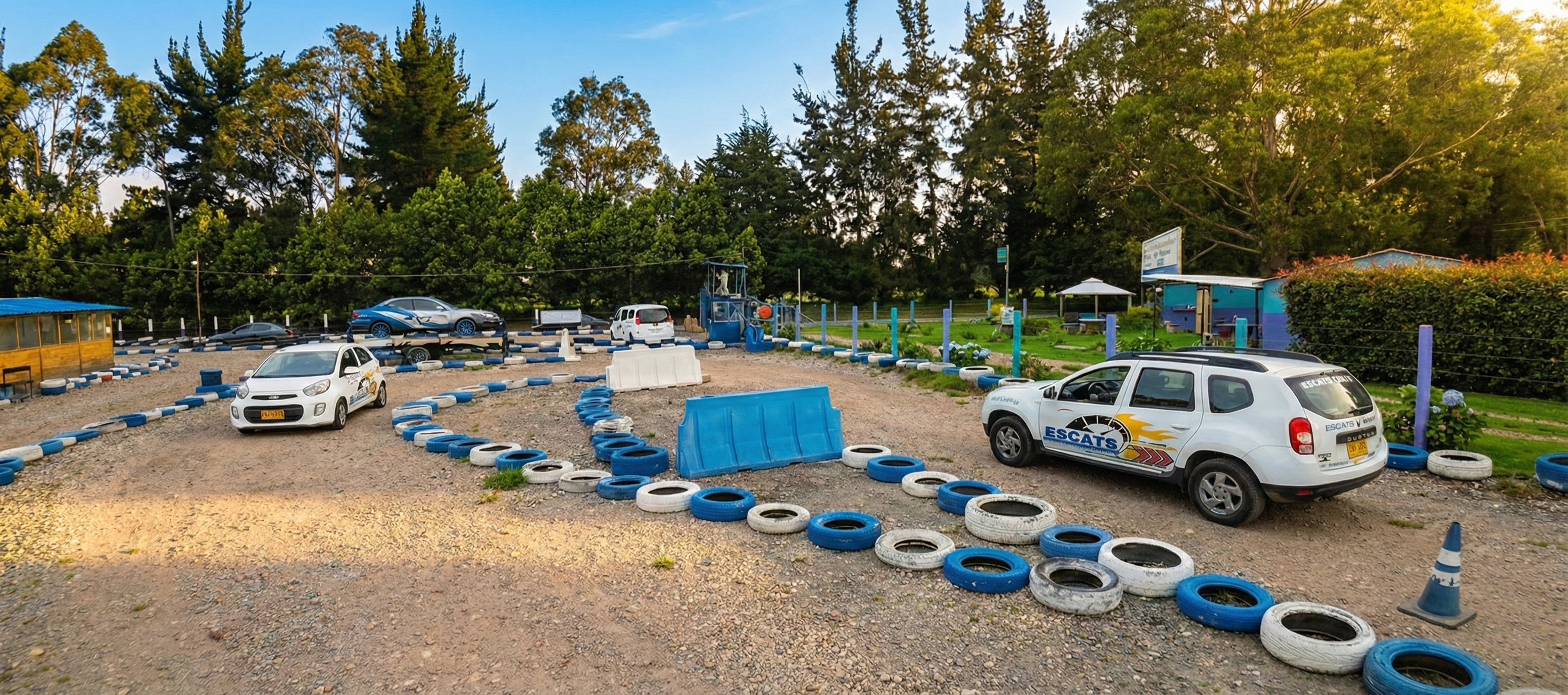 Pista de conducción